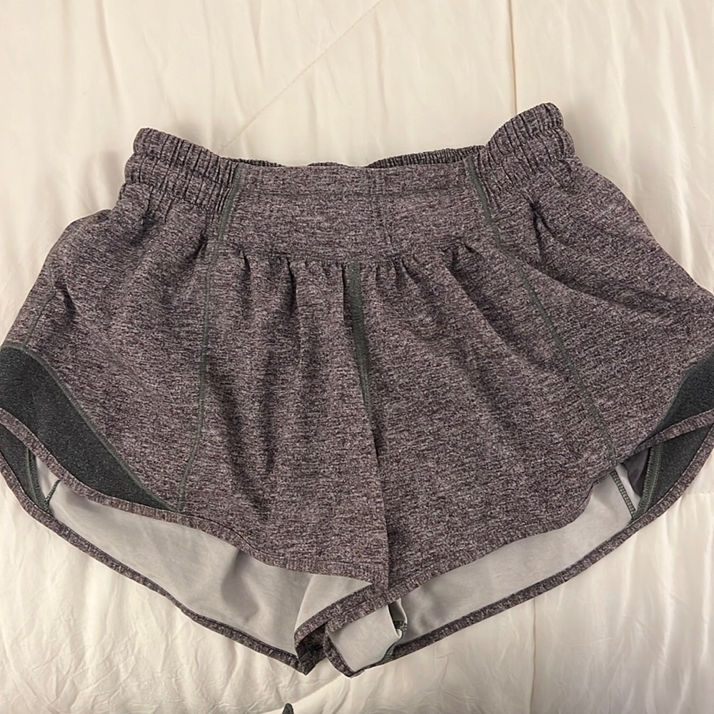 Grey shorts lululemon shorts, size 4 regular